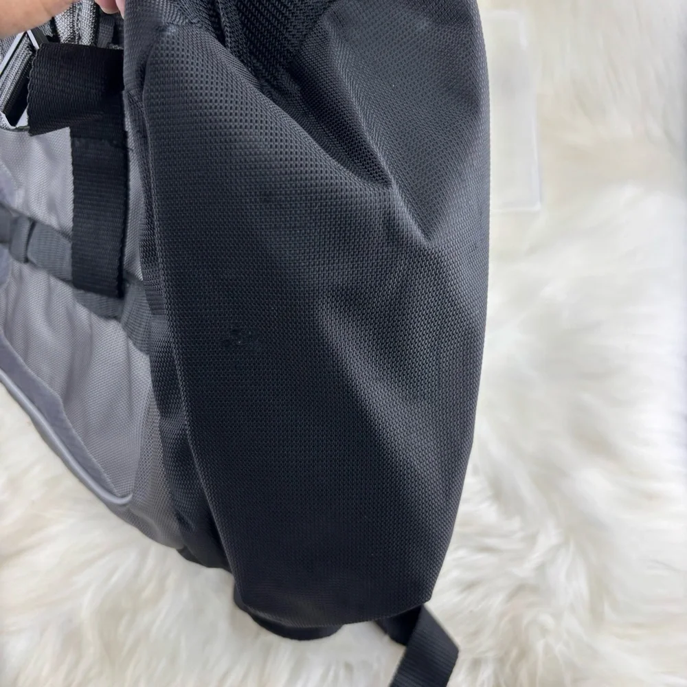 Champion Gray and Black Backpack with Reflective Trim